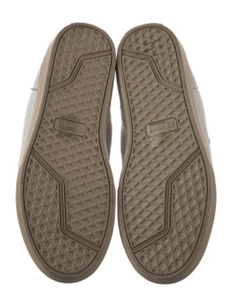 Mou Leather Printed Lace-Up Boots