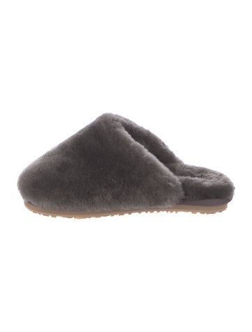 Mou Flats Fur Mules 7