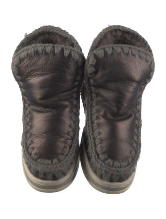 Mou Leather Boots