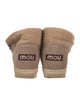 Mou Suede Whipstitch Trim Boots