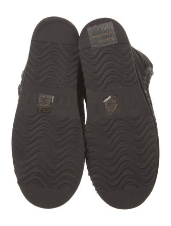 Mou Suede Lace-Up Boots