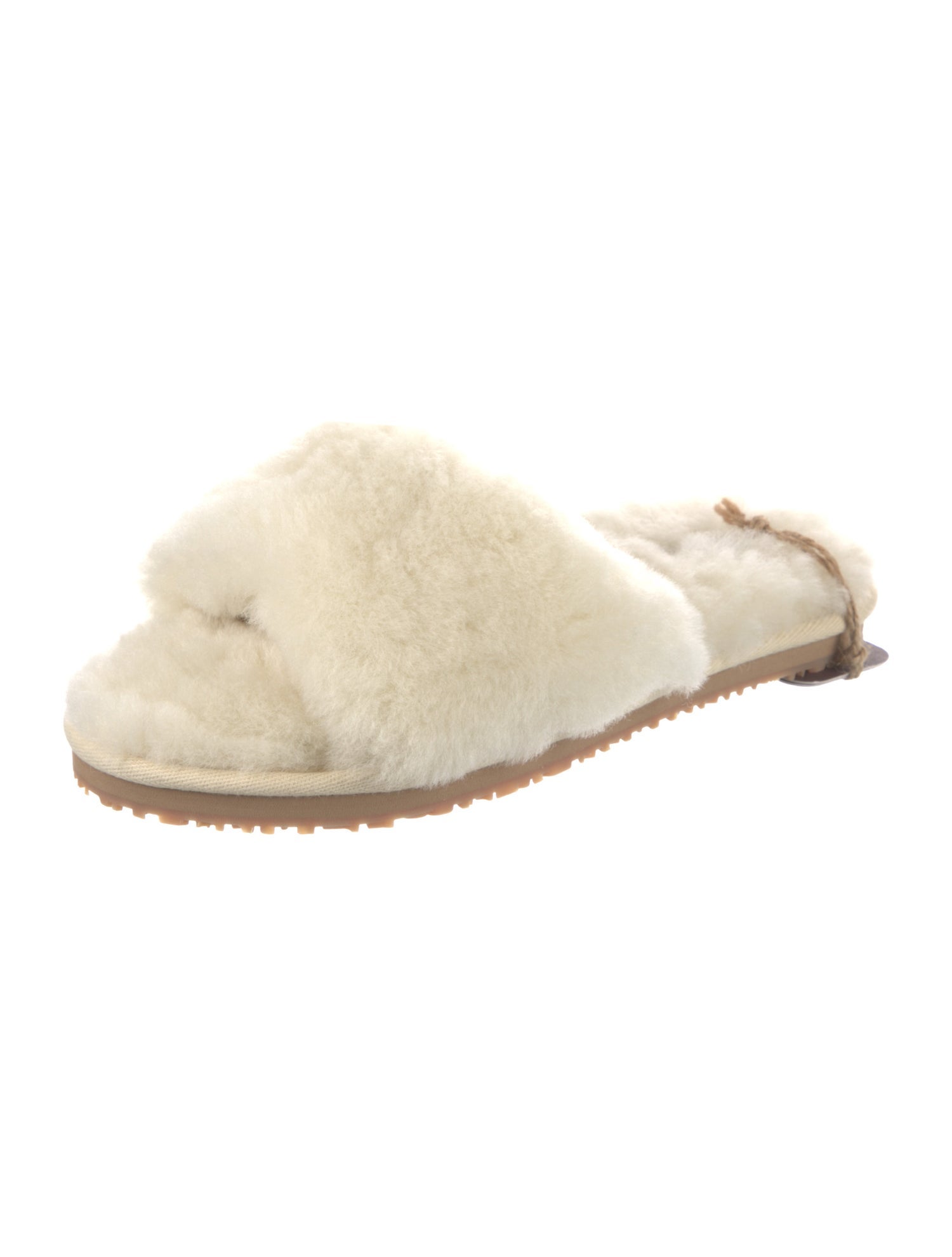 Mou Shearling Slides