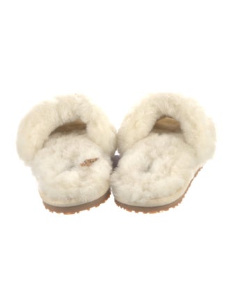 Mou Shearling Slides