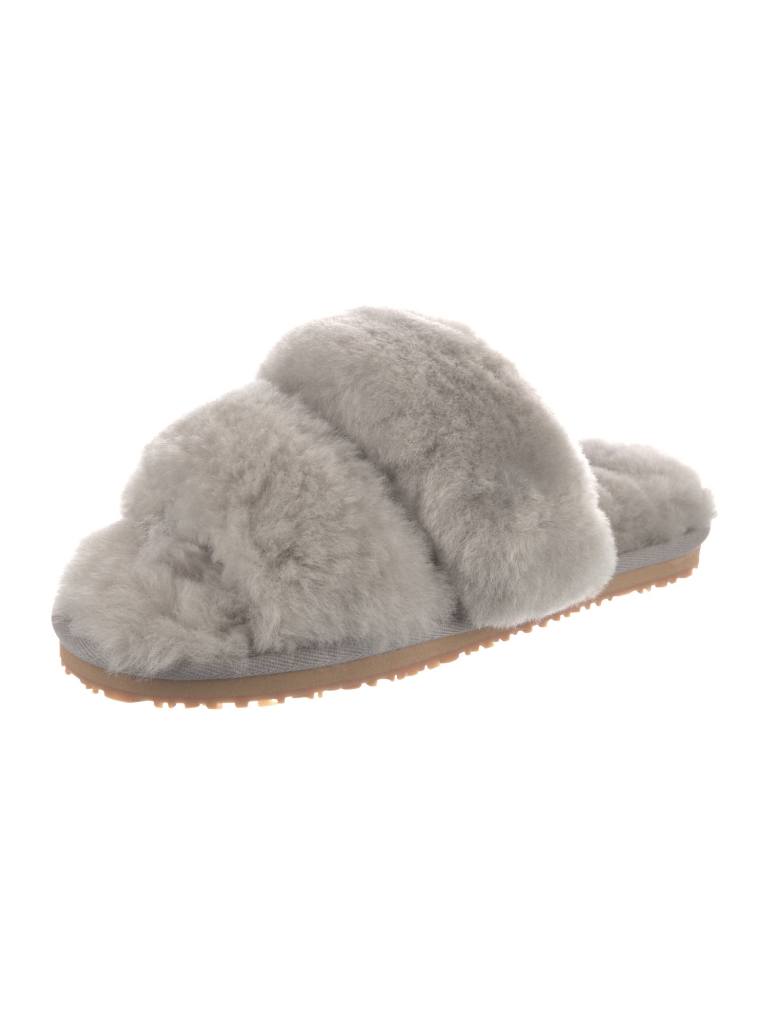 Mou Shearling Slides