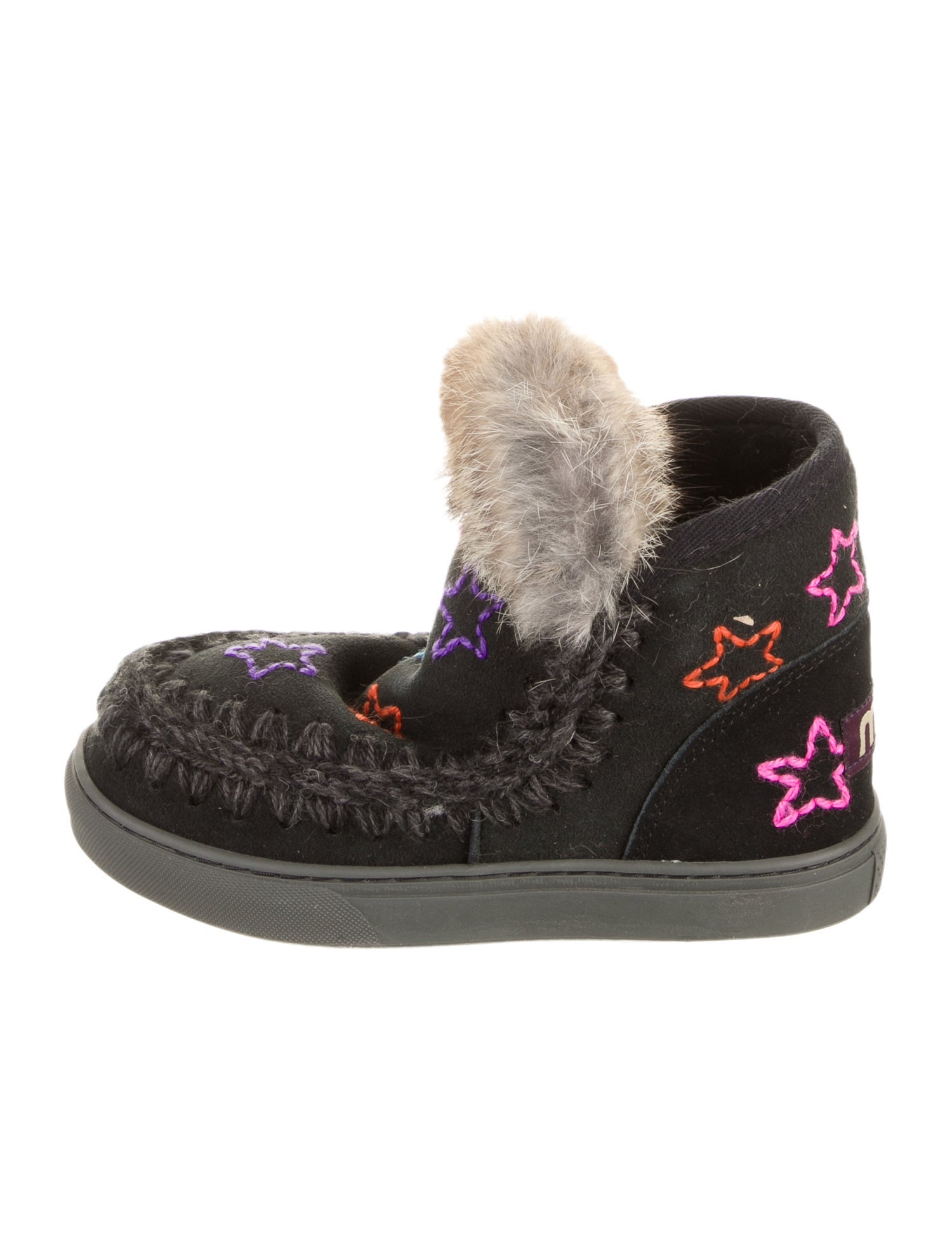Mou Kids' Embroidered Eskimo Boots