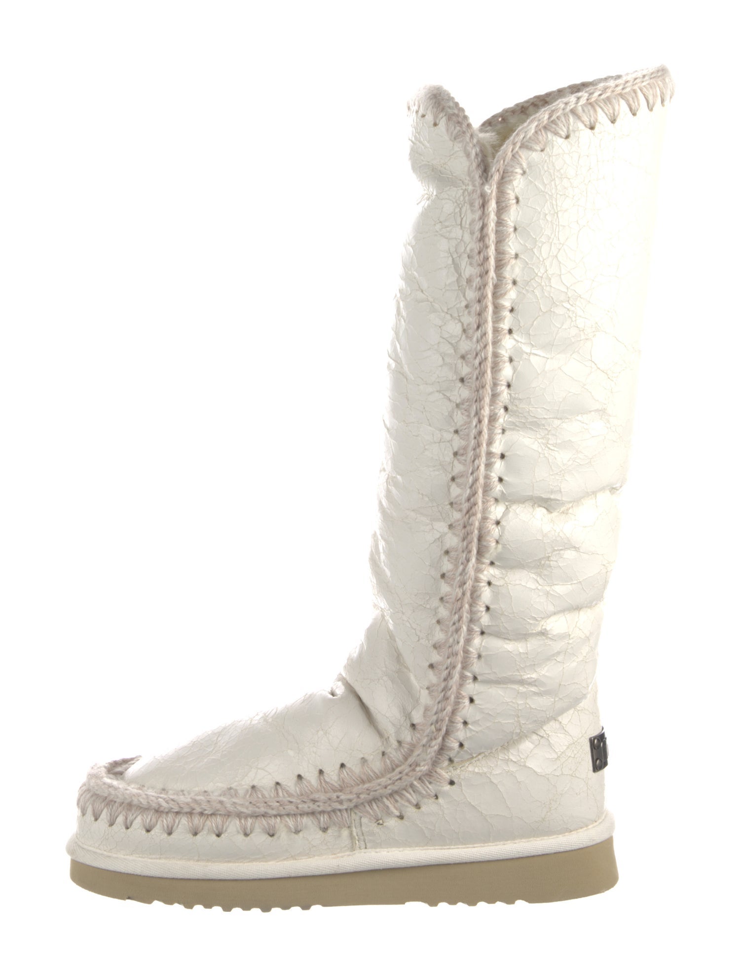 Mou Leather Boots