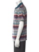 Missoni Sport Printed Collar Polo Shirt