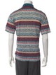 Missoni Sport Printed Collar Polo Shirt