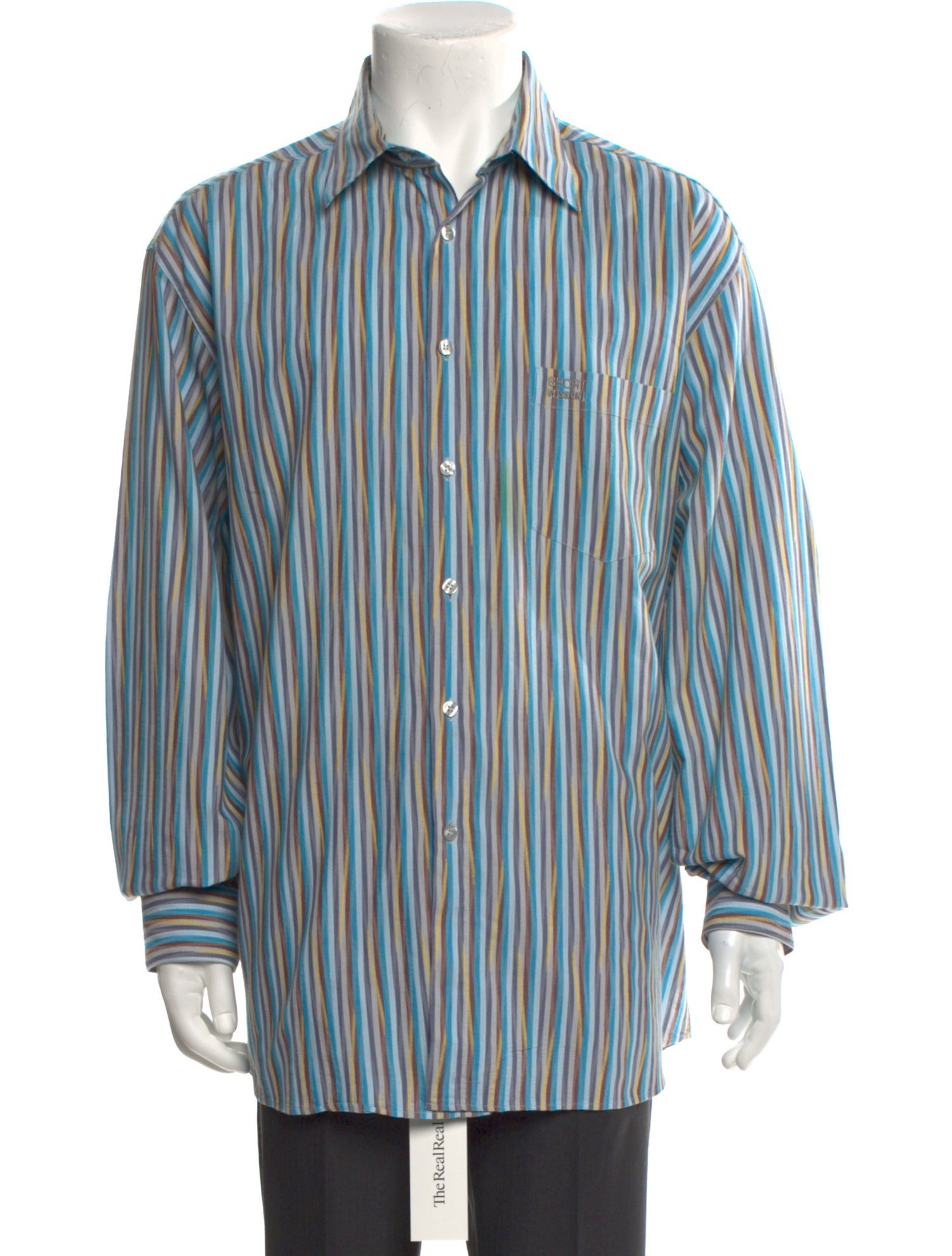 Missoni Sport Striped Long Sleeve Shirt