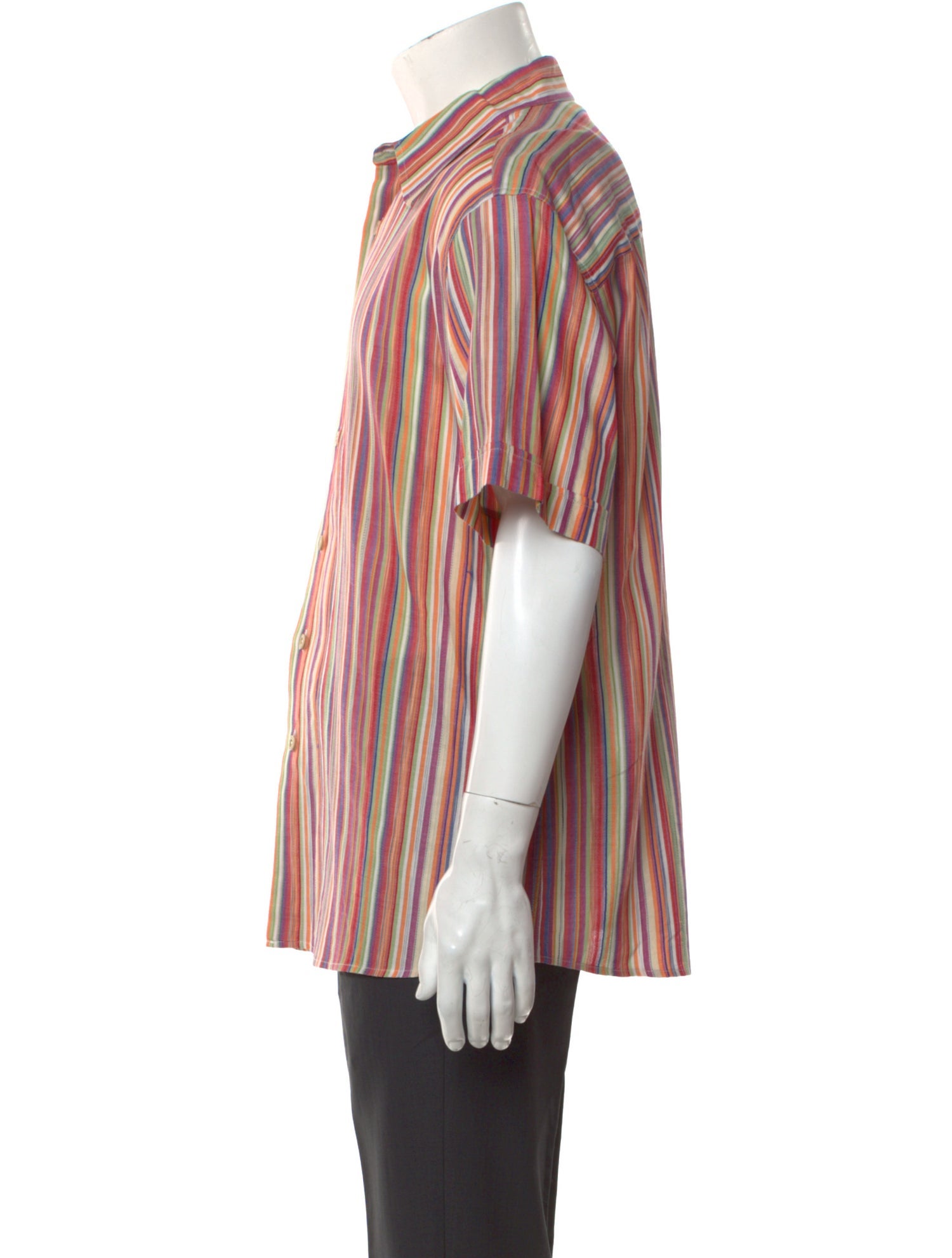 Missoni Sport Striped Short Sleeve Shirt