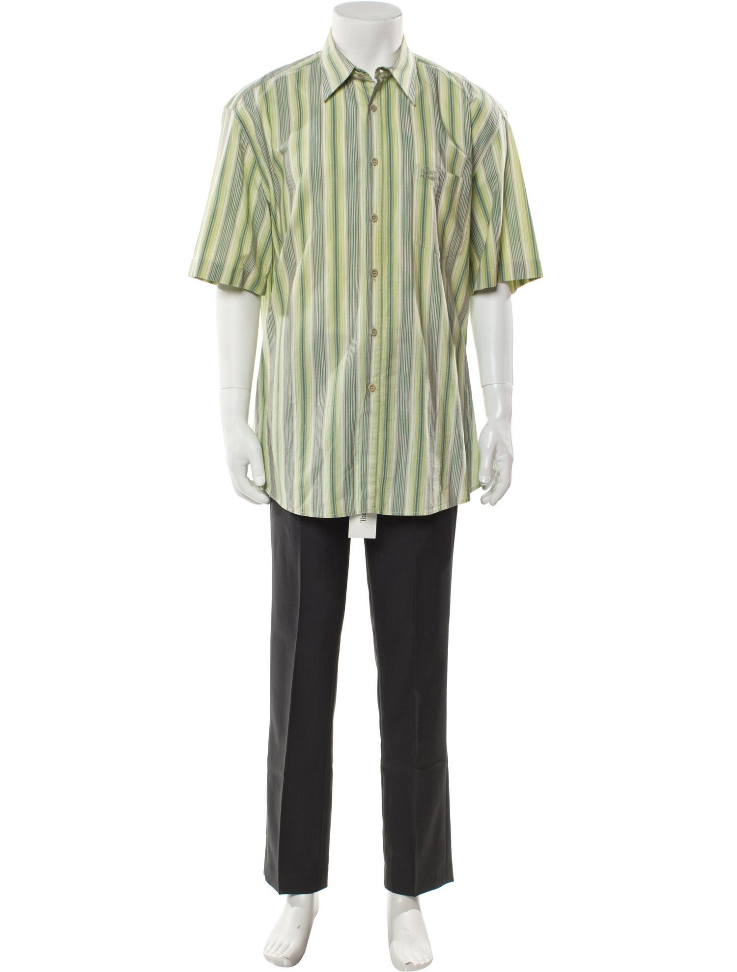 Missoni Sport Striped Short Sleeve Shirt