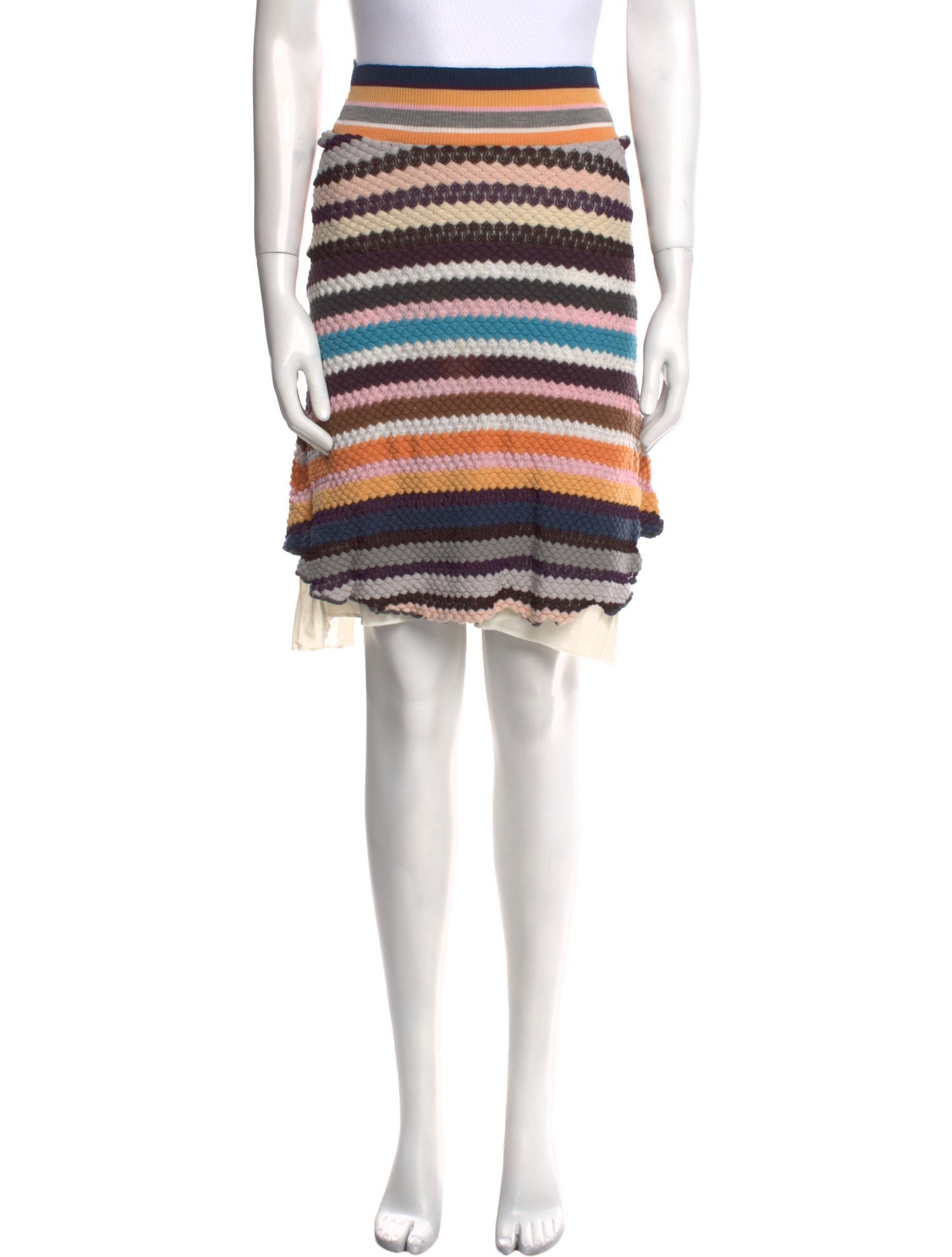 Missoni Sport Wool Knee-Length Skirt