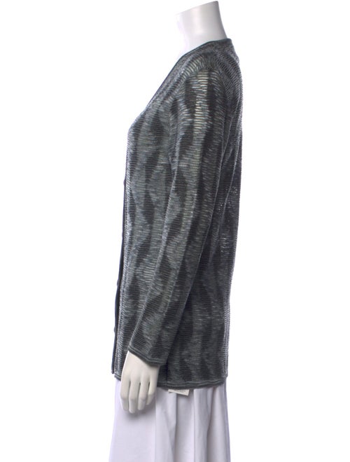 Missoni Sport Printed V-Neck Sweater
