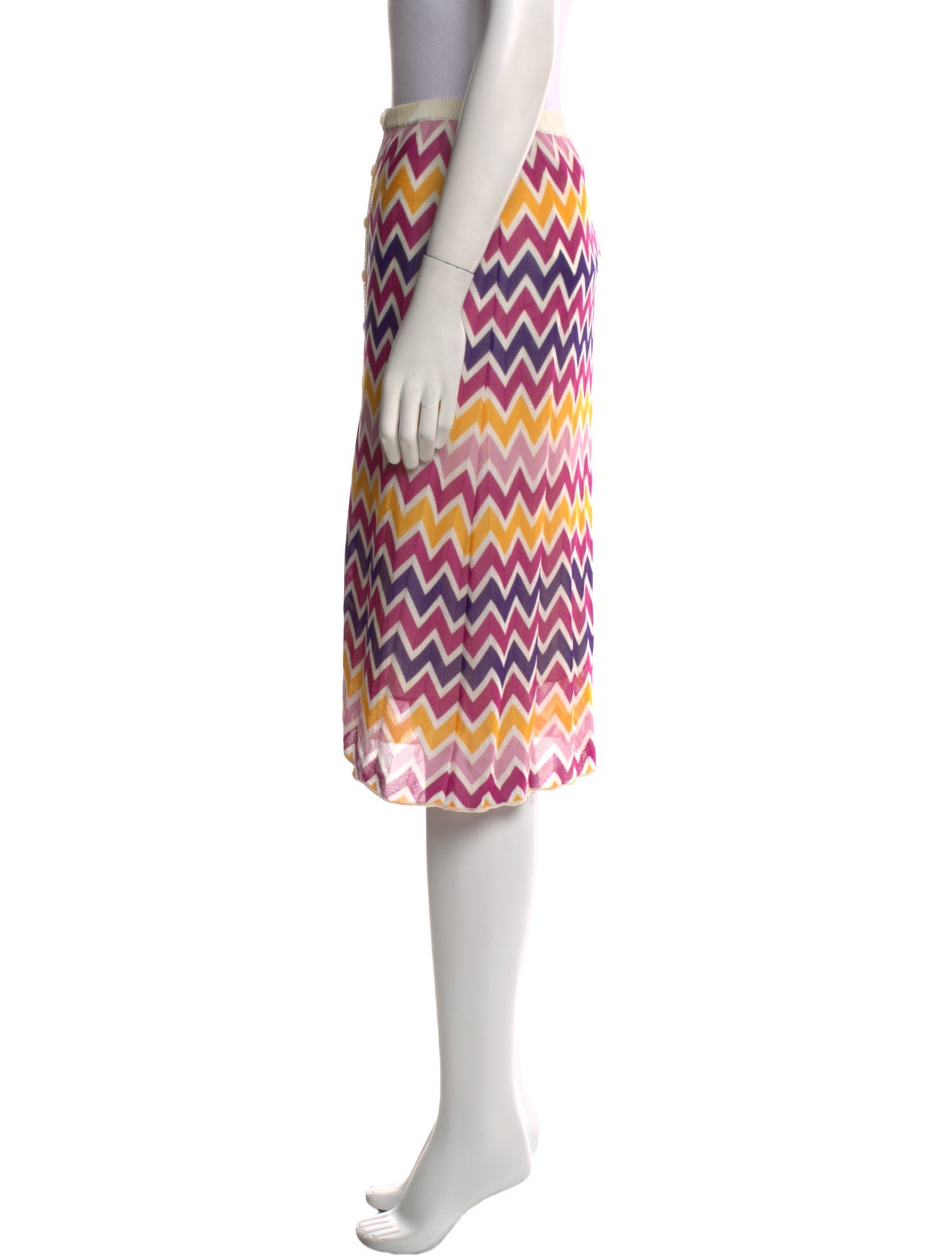 Missoni Sport Printed Knee-Length Skirt