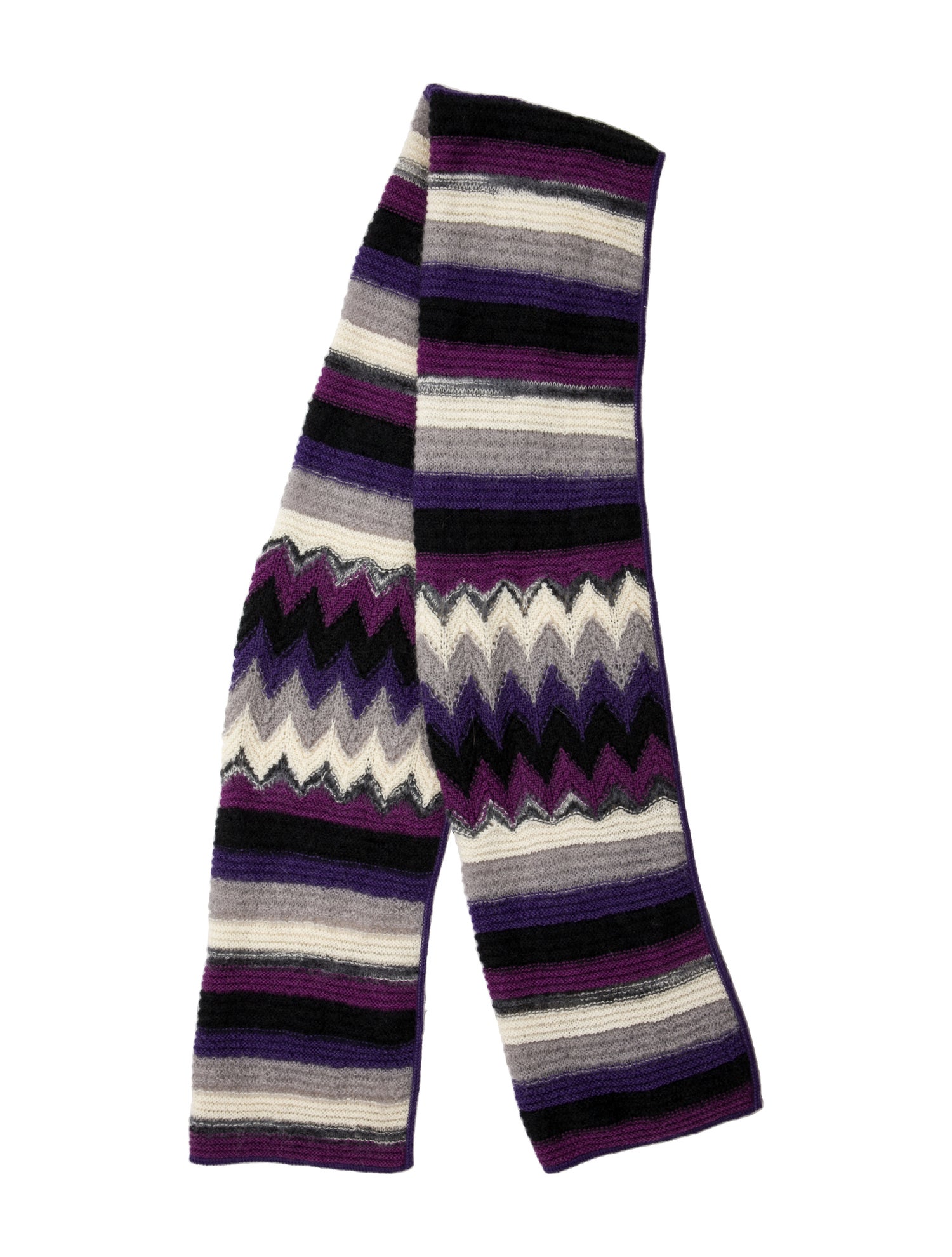 Missoni Sport Wool Striped Scarf