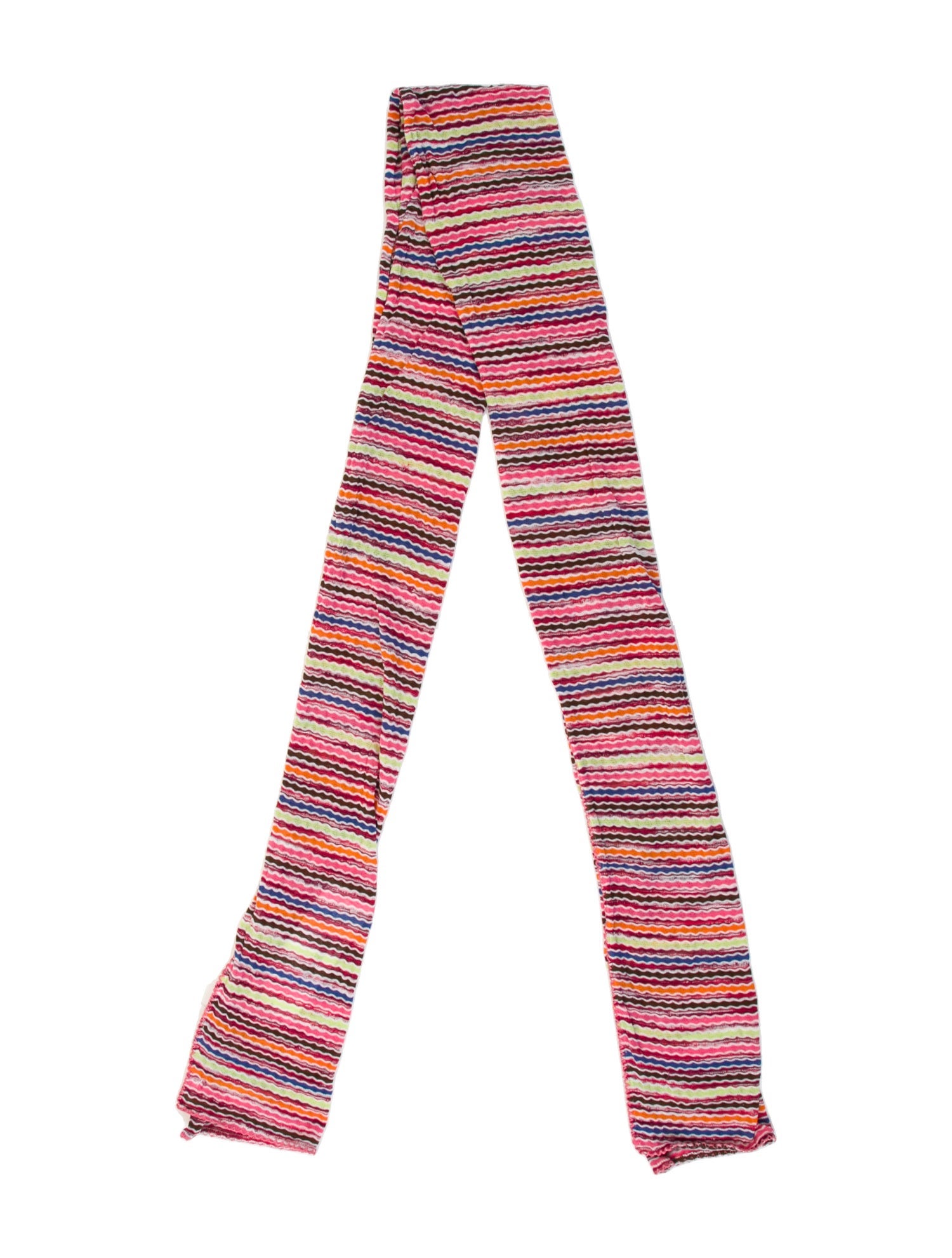Missoni Sport Silk Striped Scarf