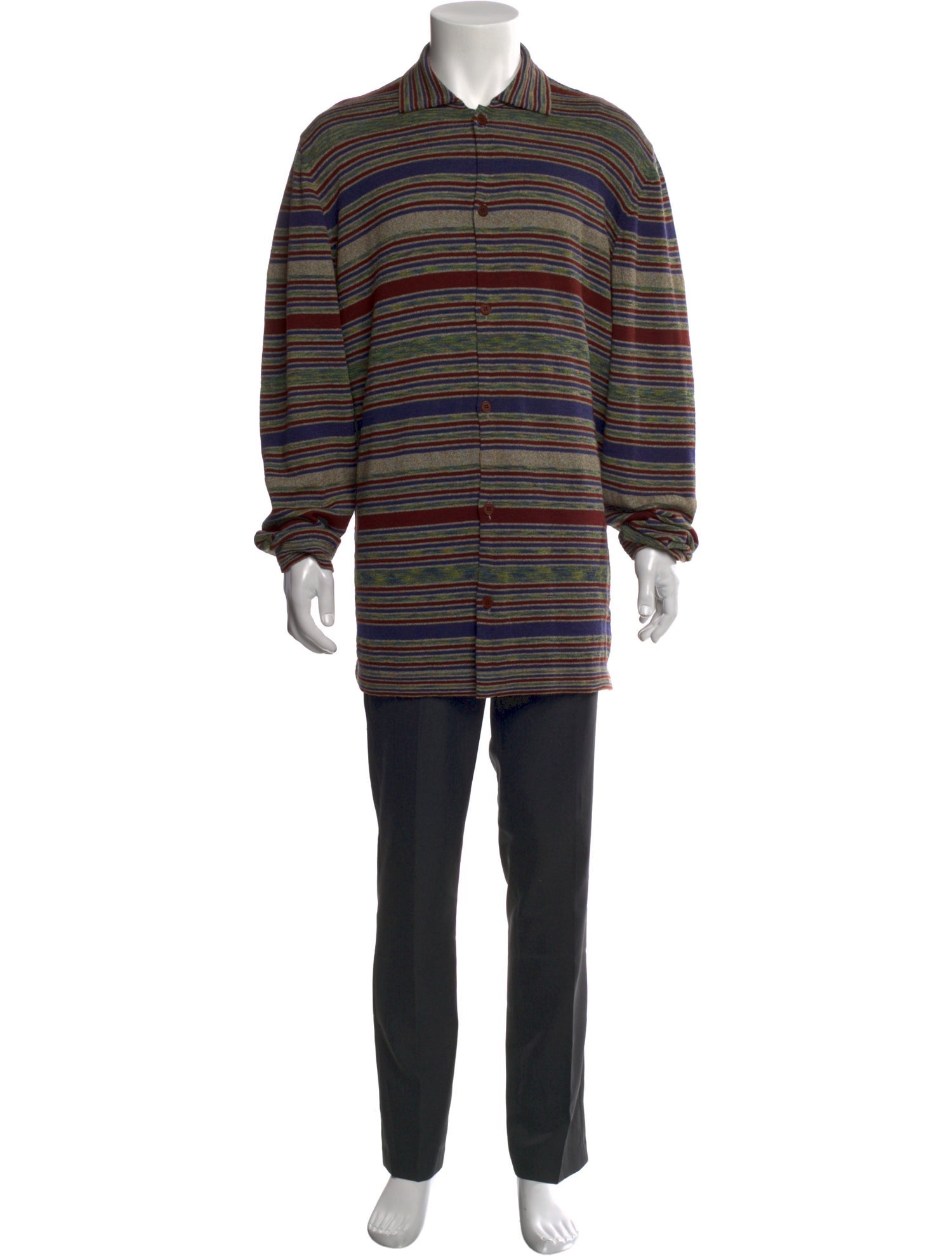 Missoni Sport Striped Long Sleeve Shirt