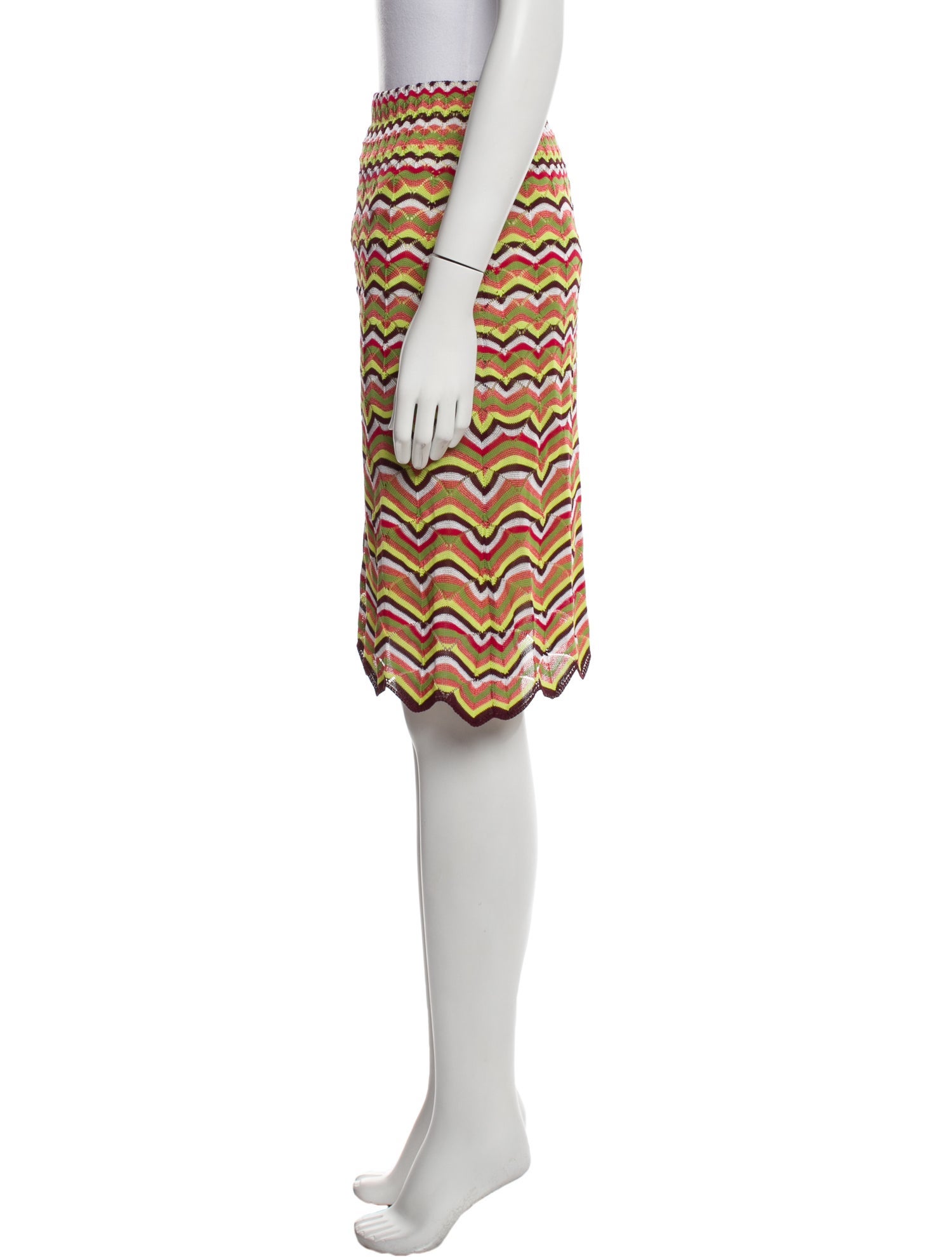 Missoni Sport Printed Knee-Length Skirt