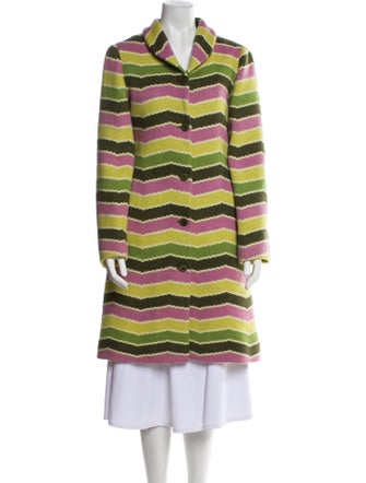 Missoni Sport Wool Striped Coat