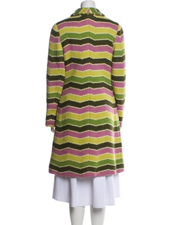 Missoni Sport Wool Striped Coat