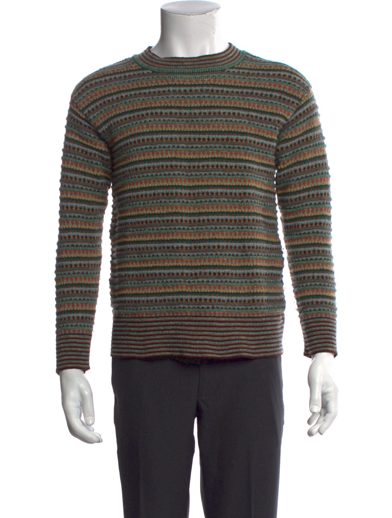 Missoni Sport Wool Striped Pullover
