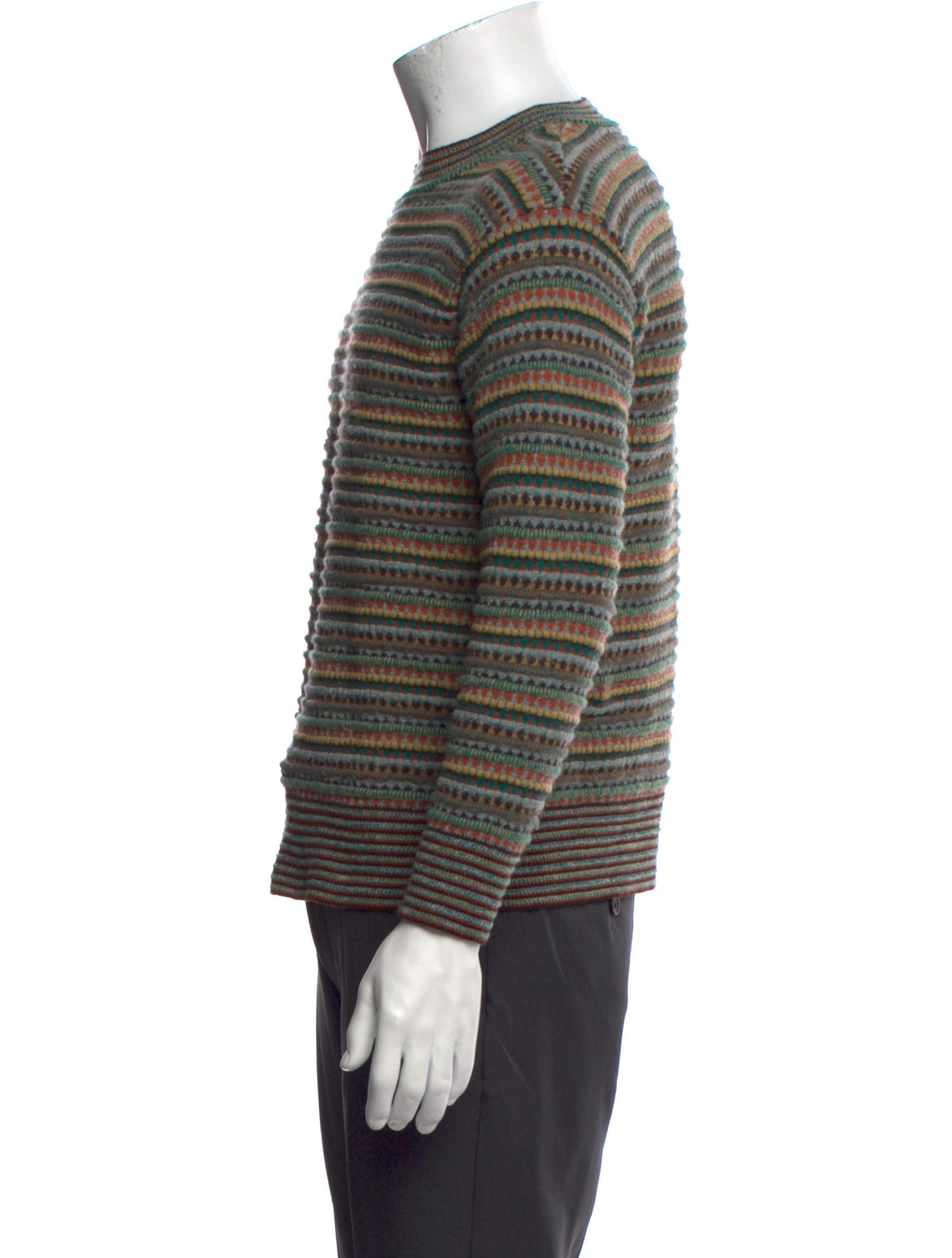 Missoni Sport Wool Striped Pullover