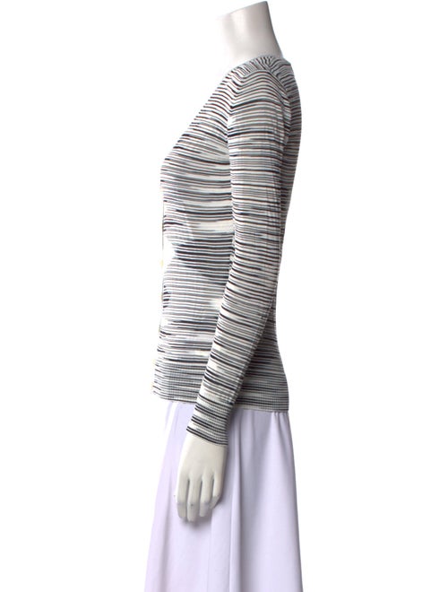 Missoni Sport Striped V-Neck Top