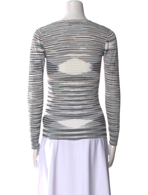 Missoni Sport Striped V-Neck Top