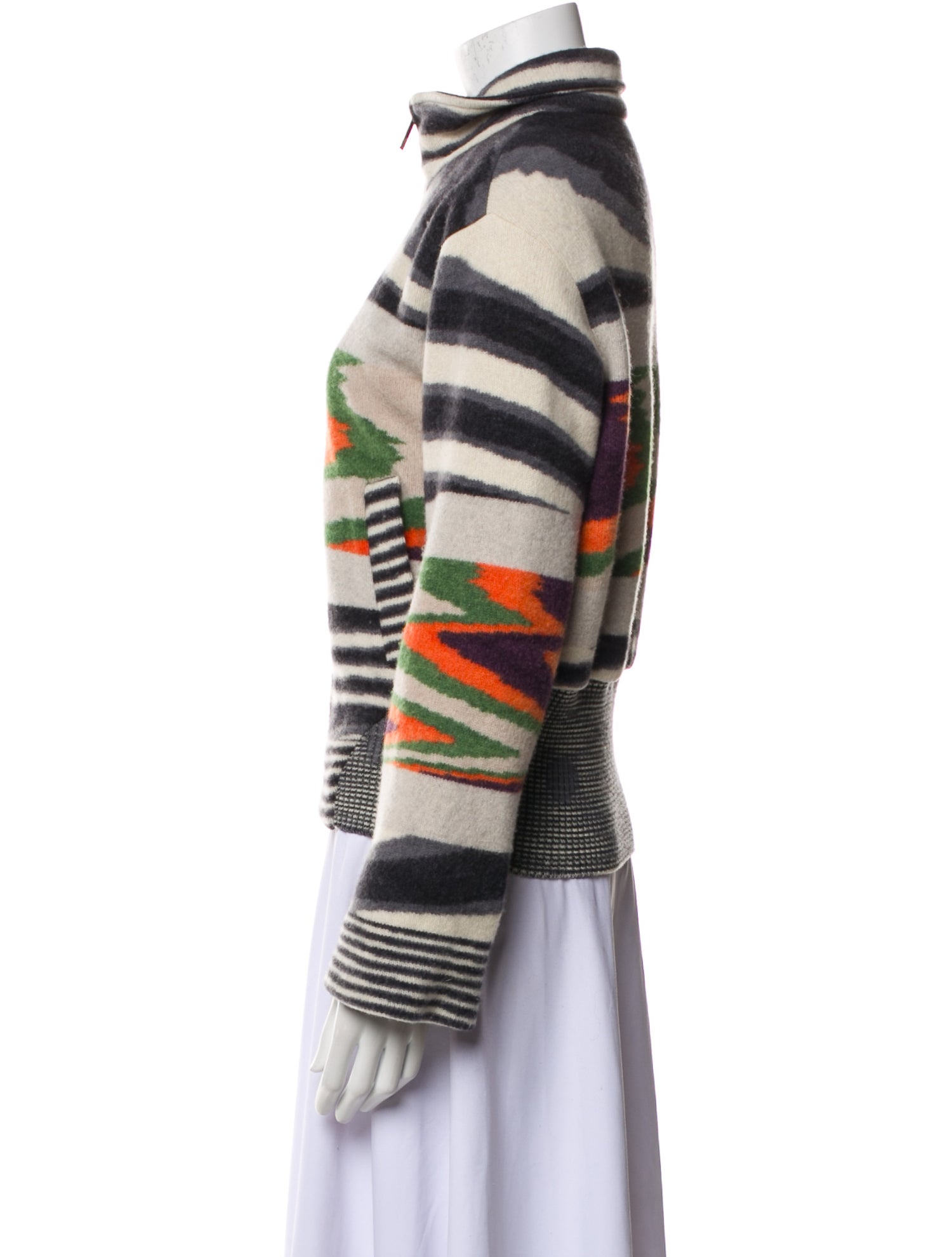 Missoni Sport Wool Striped Jacket