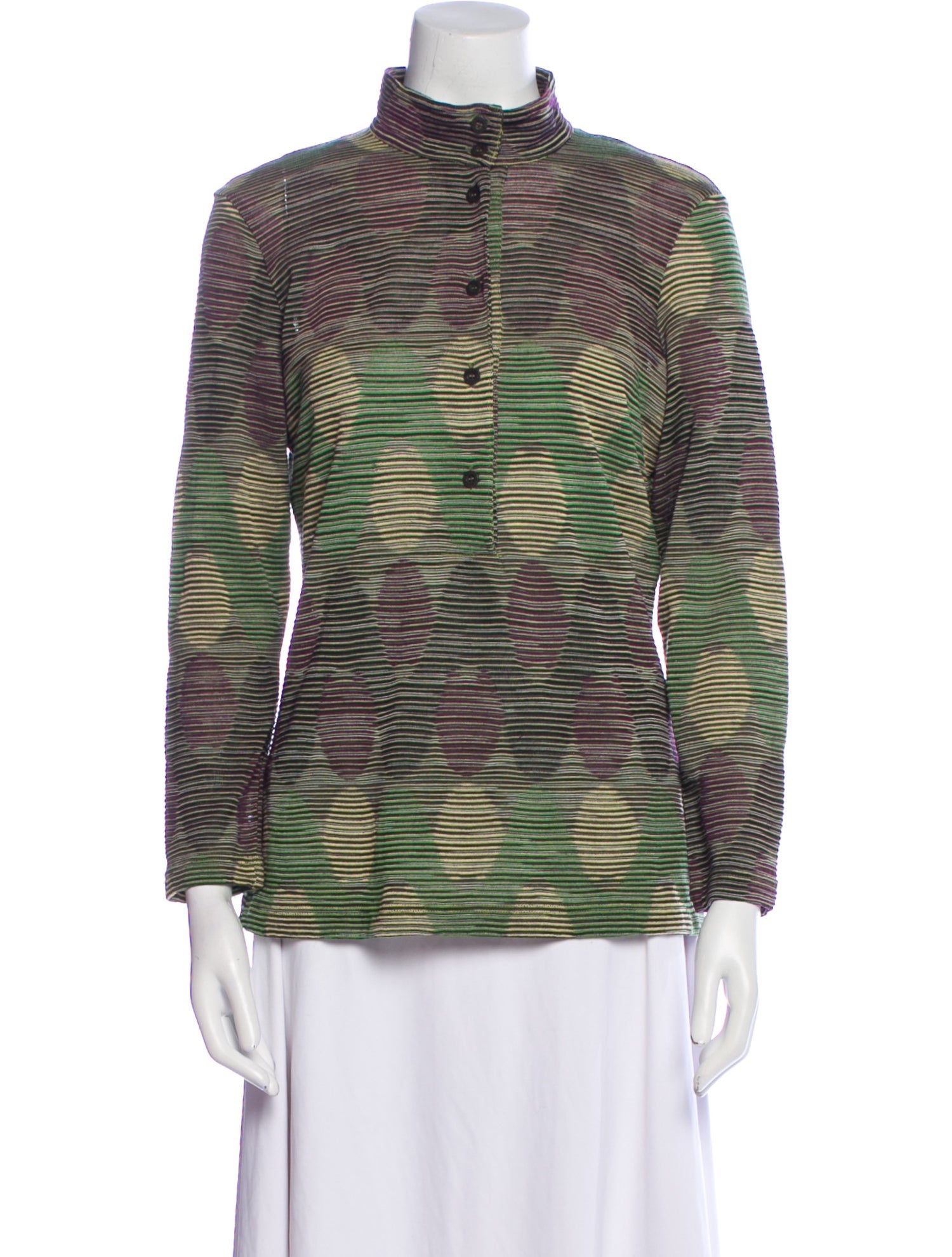 Missoni Sport Wool Striped Top