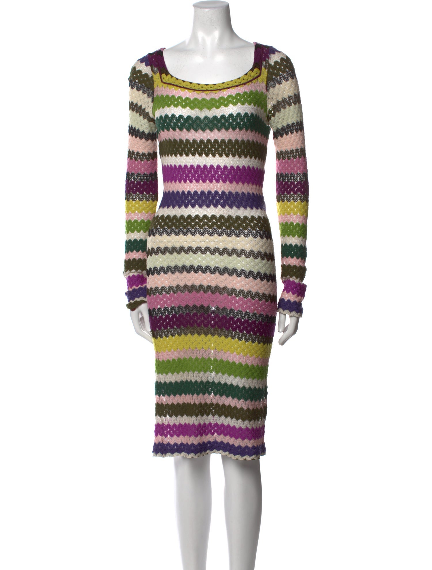 Missoni Sport Wool Knee-Length Dress