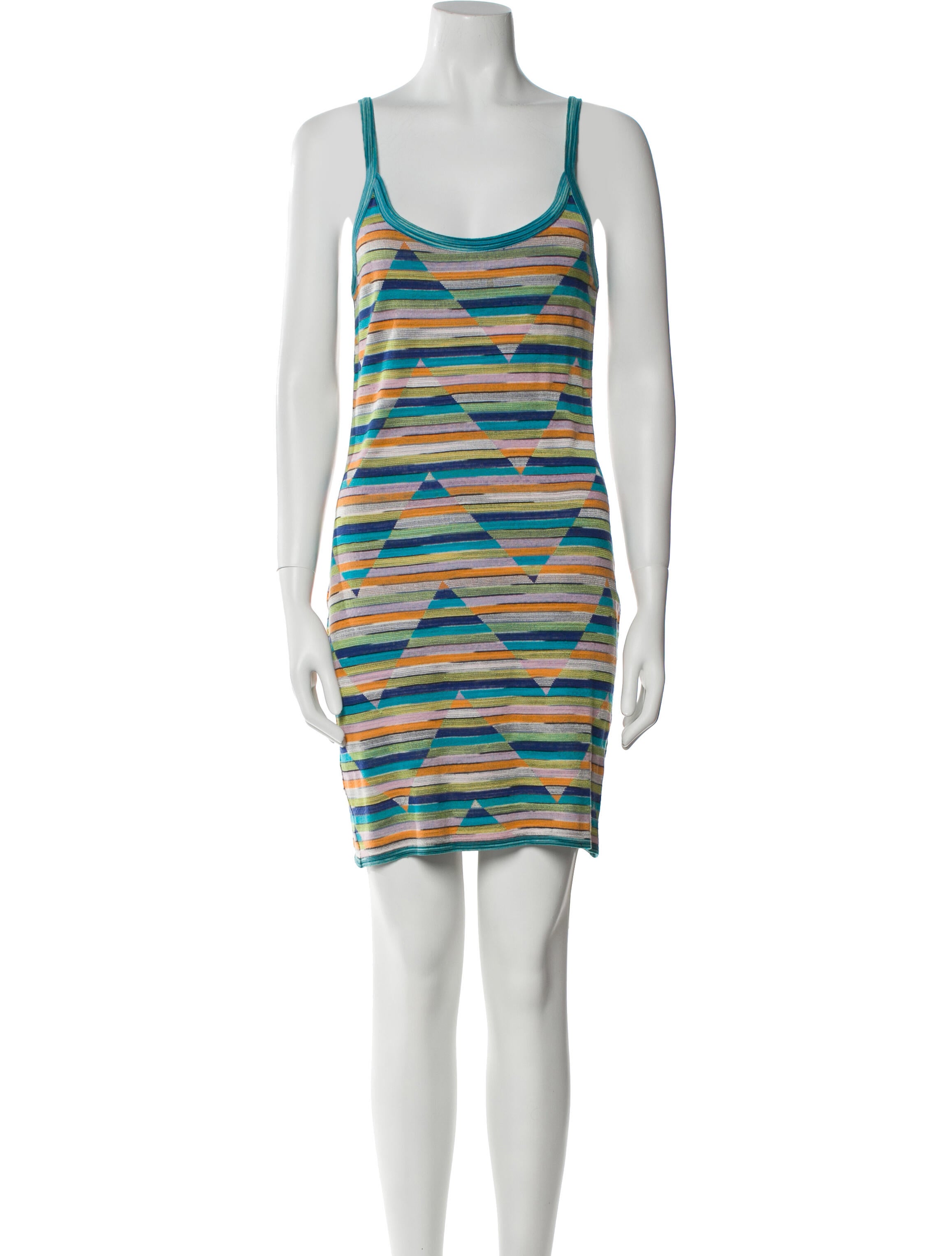 Missoni Sport Striped Mini Dress