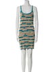 Missoni Sport Striped Mini Dress