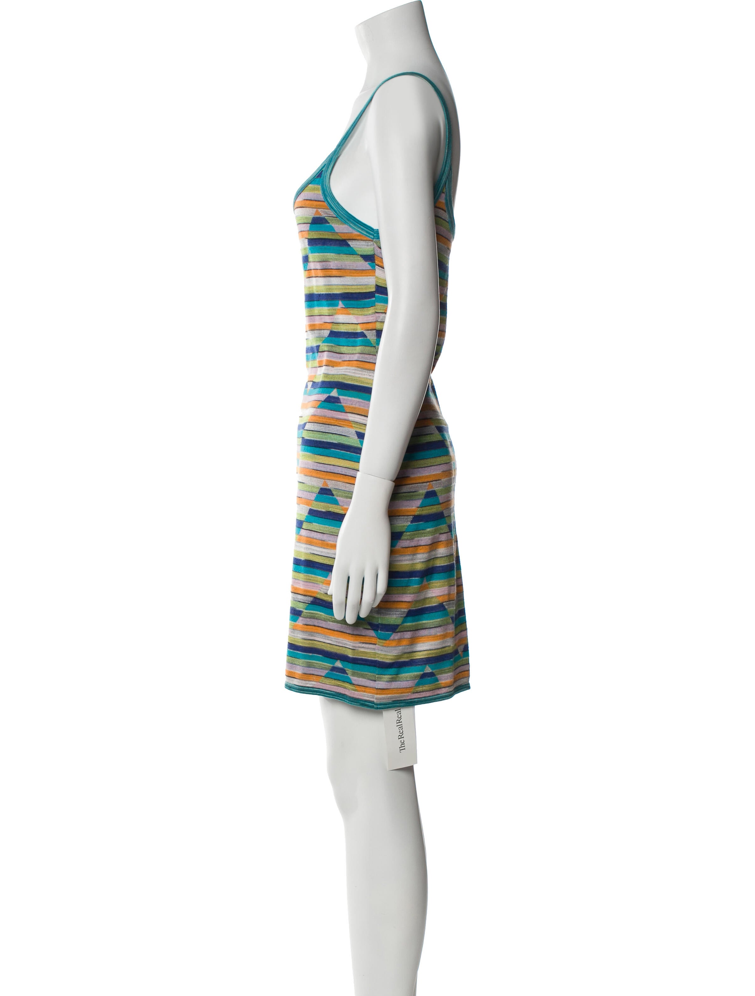 Missoni Sport Striped Mini Dress