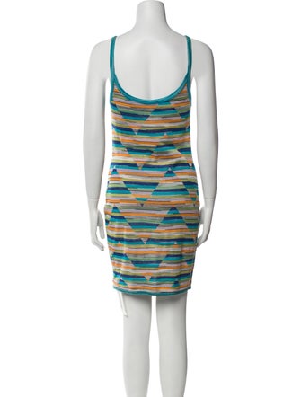Missoni Sport Striped Mini Dress