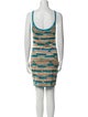 Missoni Sport Striped Mini Dress