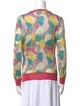Missoni Sport Printed V-Neck Sweater