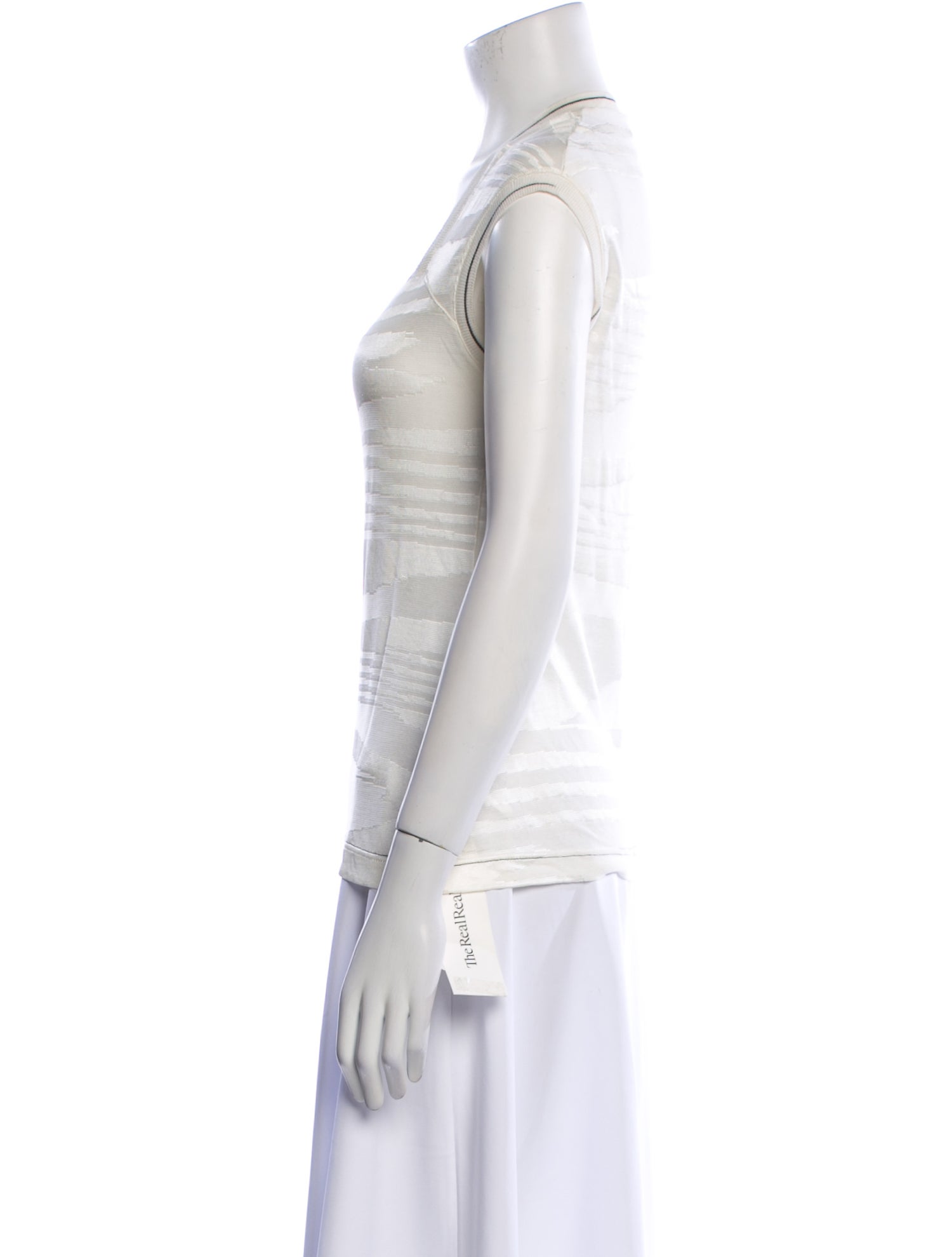 Missoni Sport Square Neckline Sleeveless Top