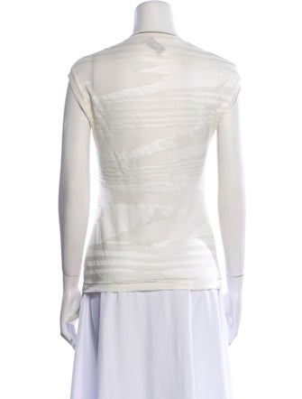 Missoni Sport Square Neckline Sleeveless Top