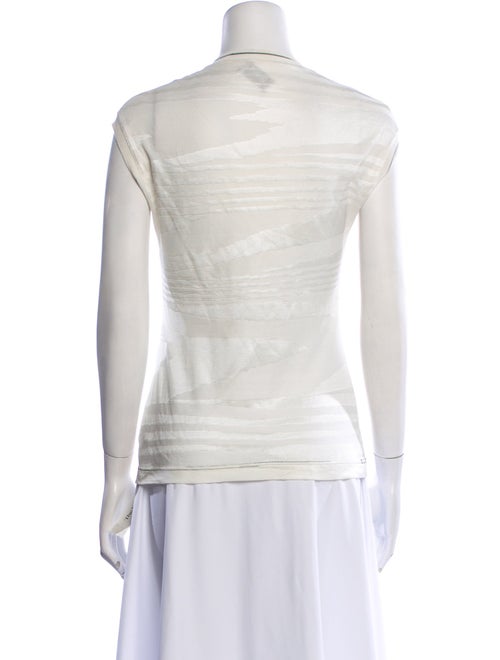 Missoni Sport Square Neckline Sleeveless Top