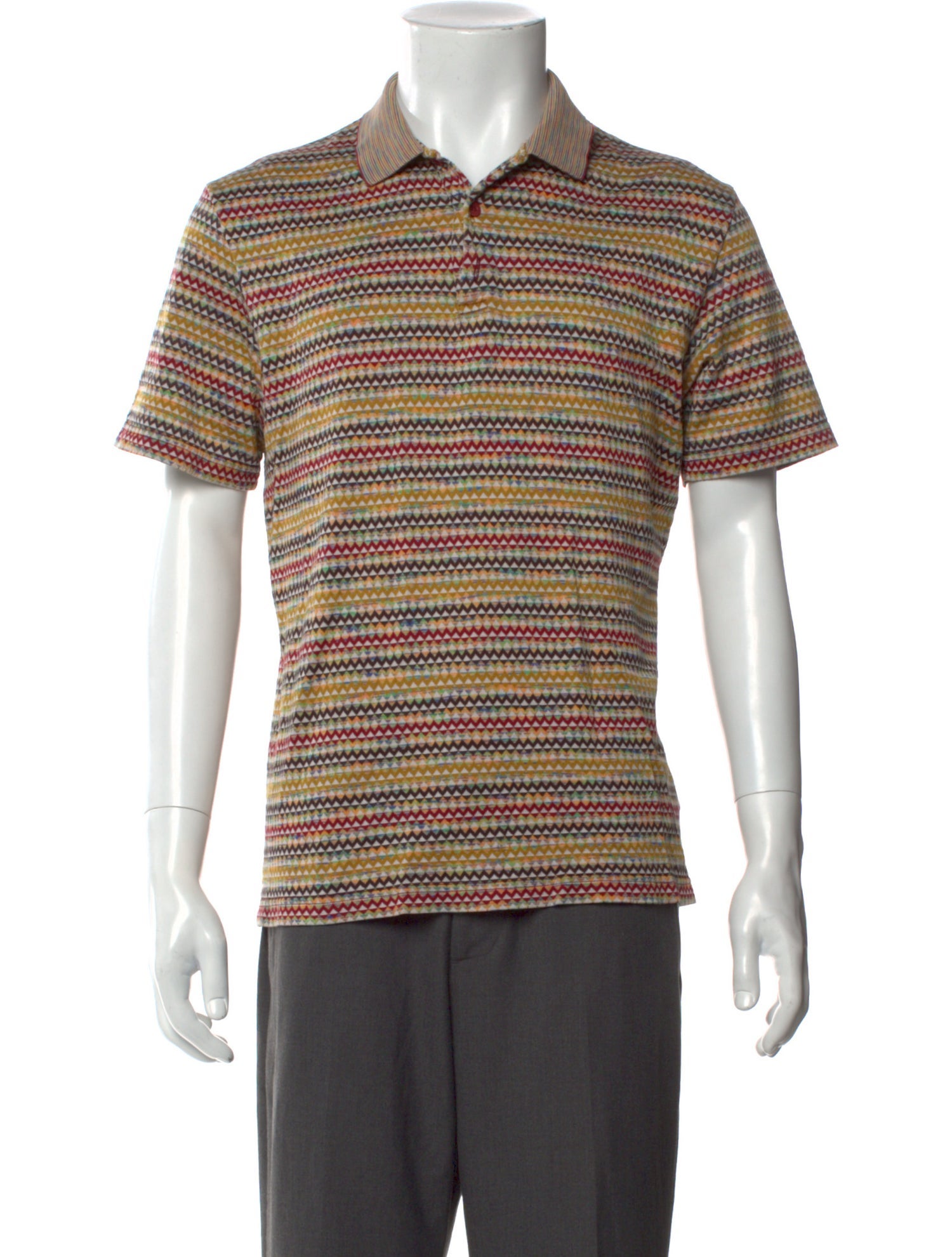 Missoni Sport Striped Short Sleeve