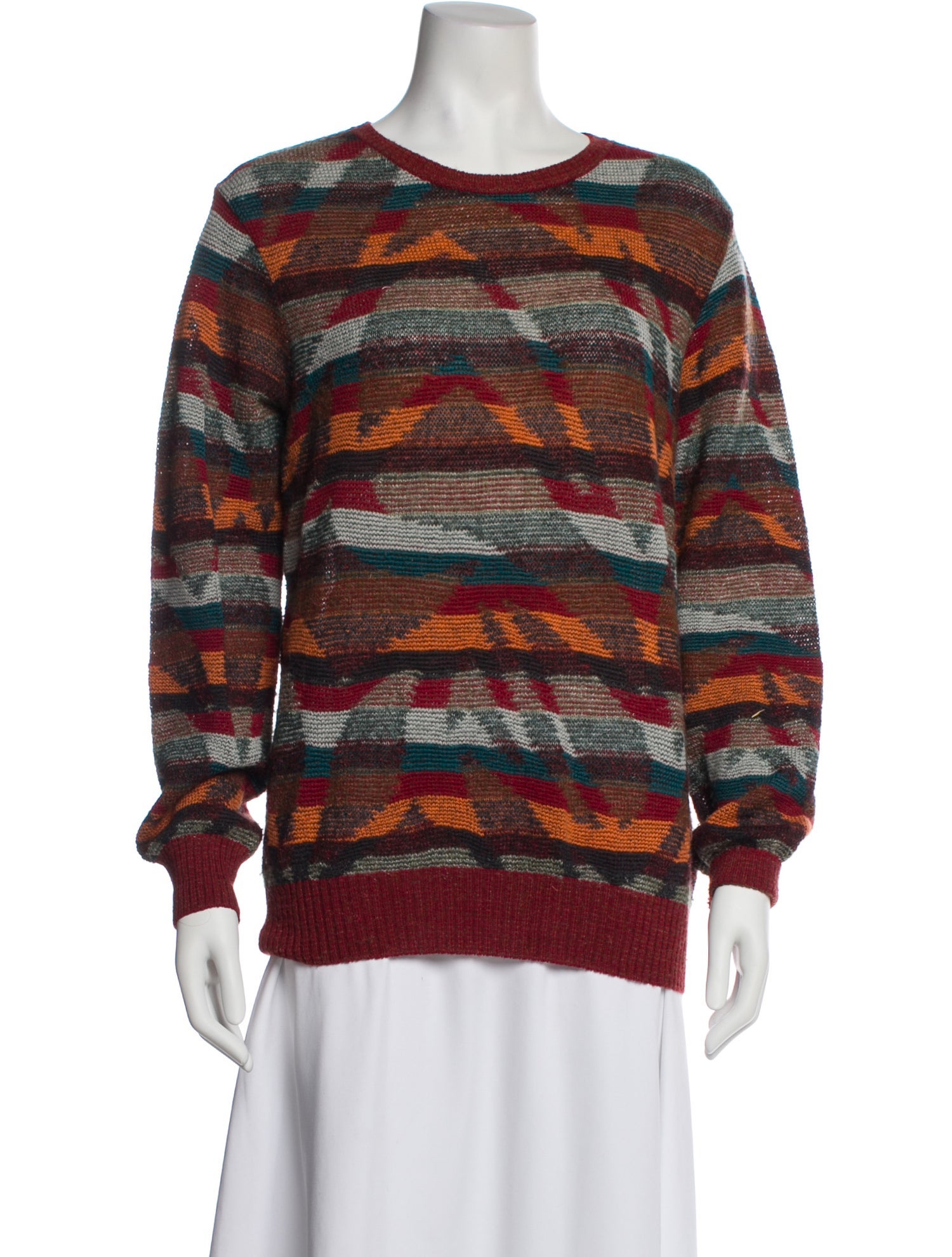 Missoni Sport Wool Striped Sweater