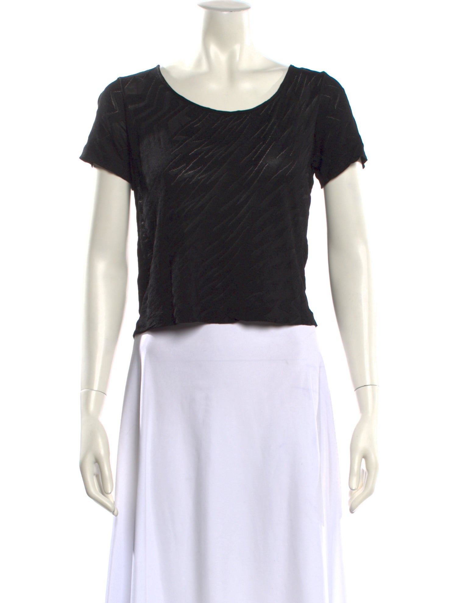 Missoni Sport Scoop Neck Short Sleeve T-Shirt