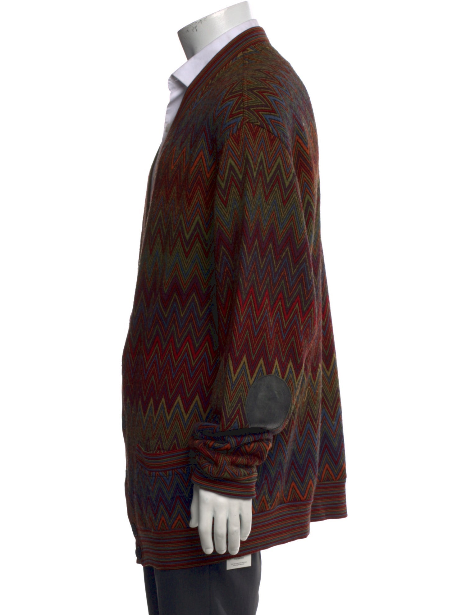 Missoni Sport Striped V-Neck Cardigan