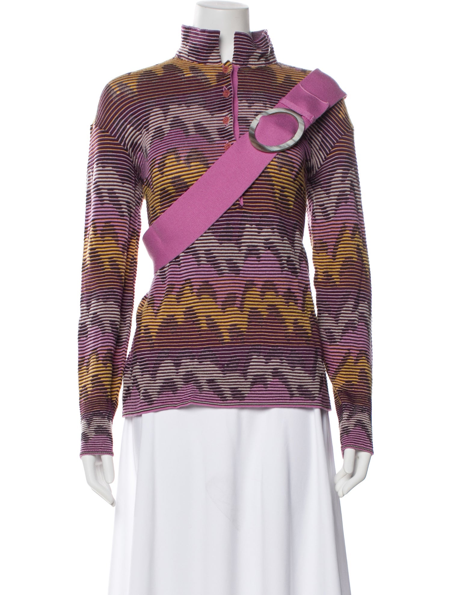 Missoni Sport Wool Printed Sweater