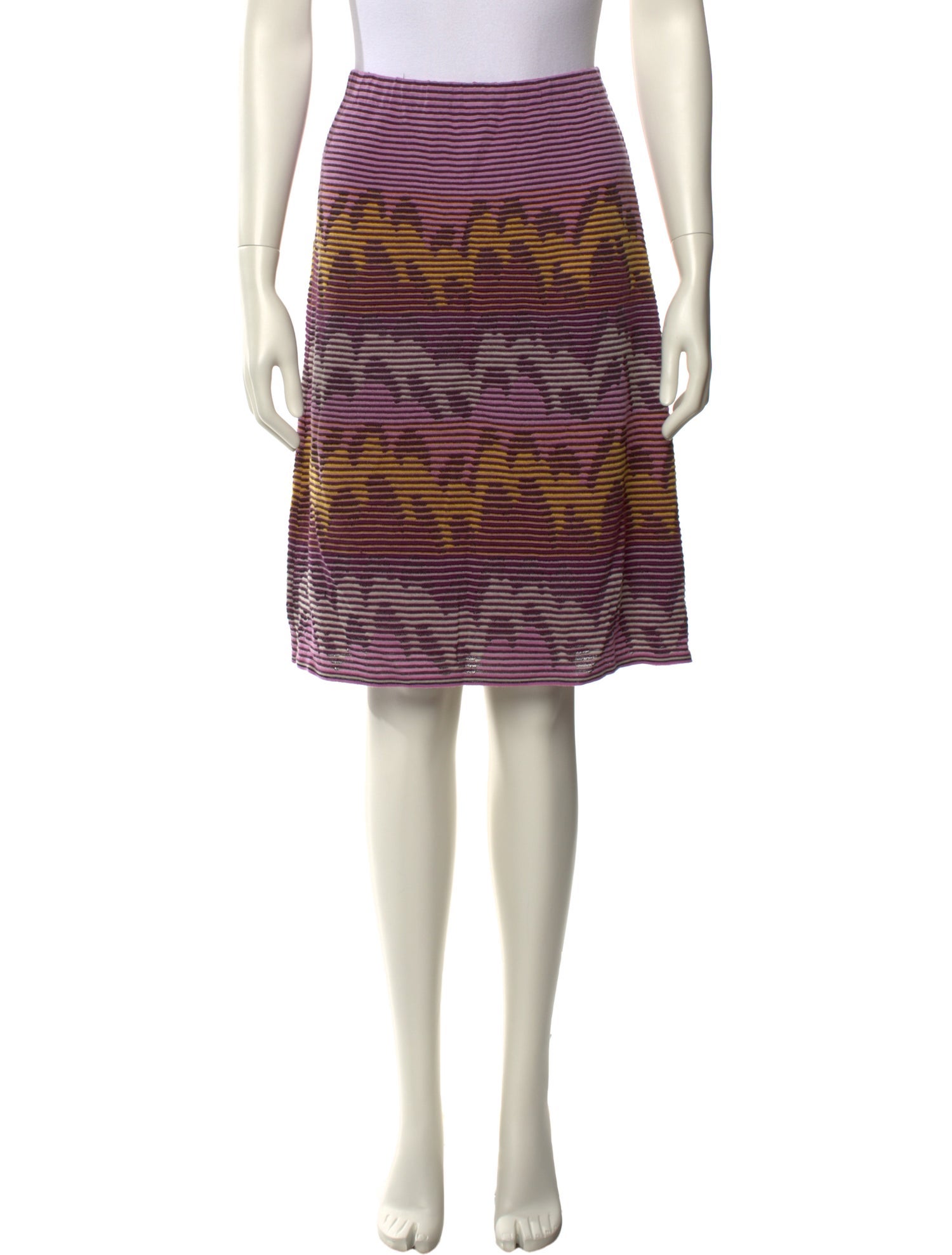 Missoni Sport Wool Knee-Length Skirt