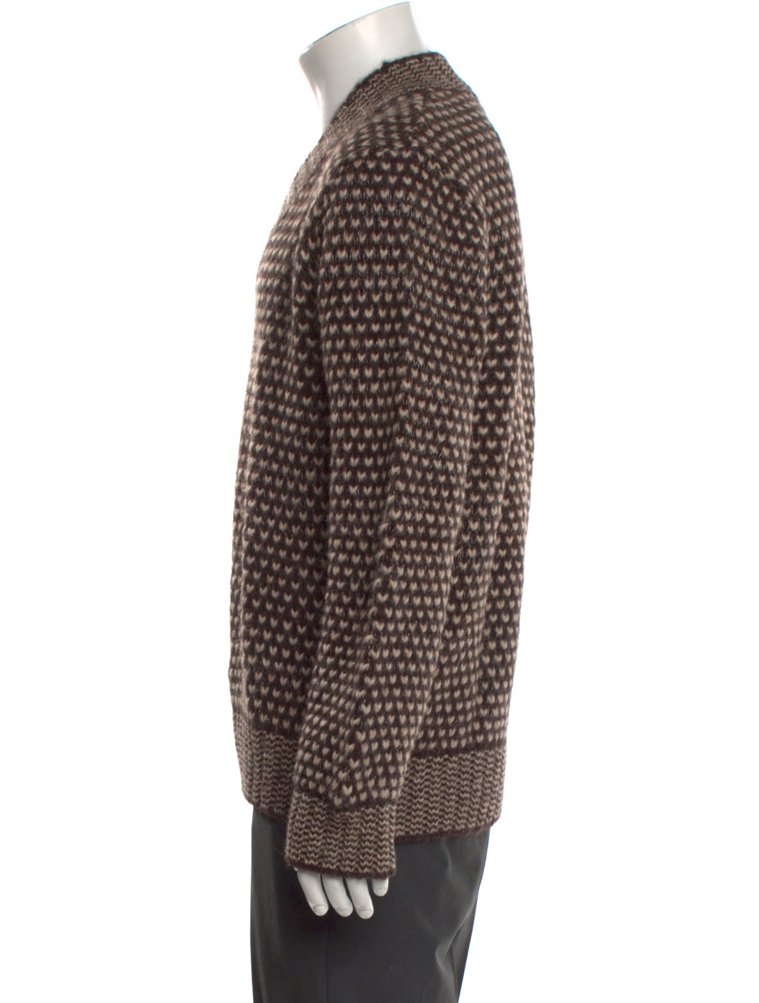 Missoni Sport V-Neck Long Sleeve Pullover