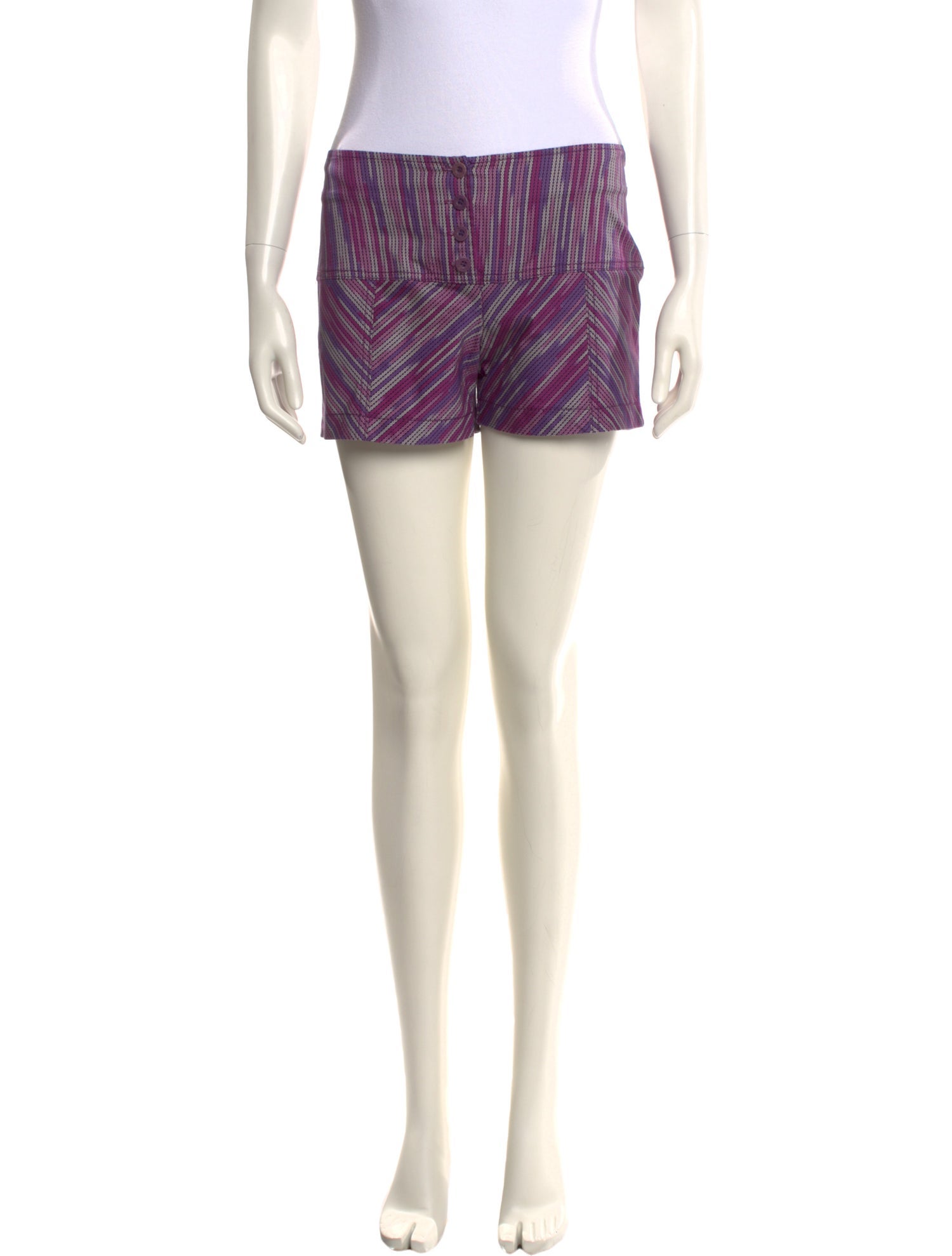 Missoni Sport Striped Mini Shorts w/ Tags