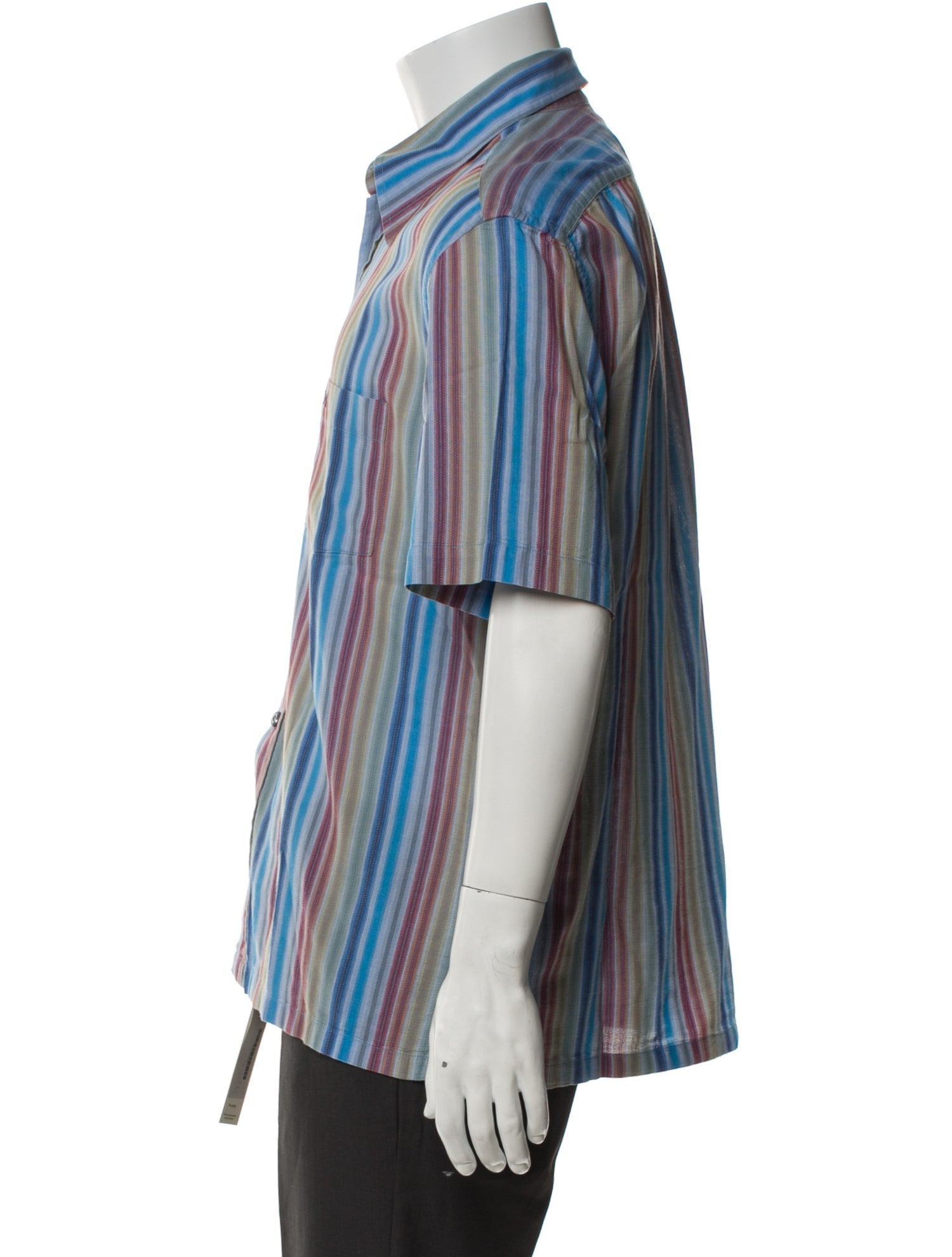 Missoni Sport Striped Short Sleeve Shirt
