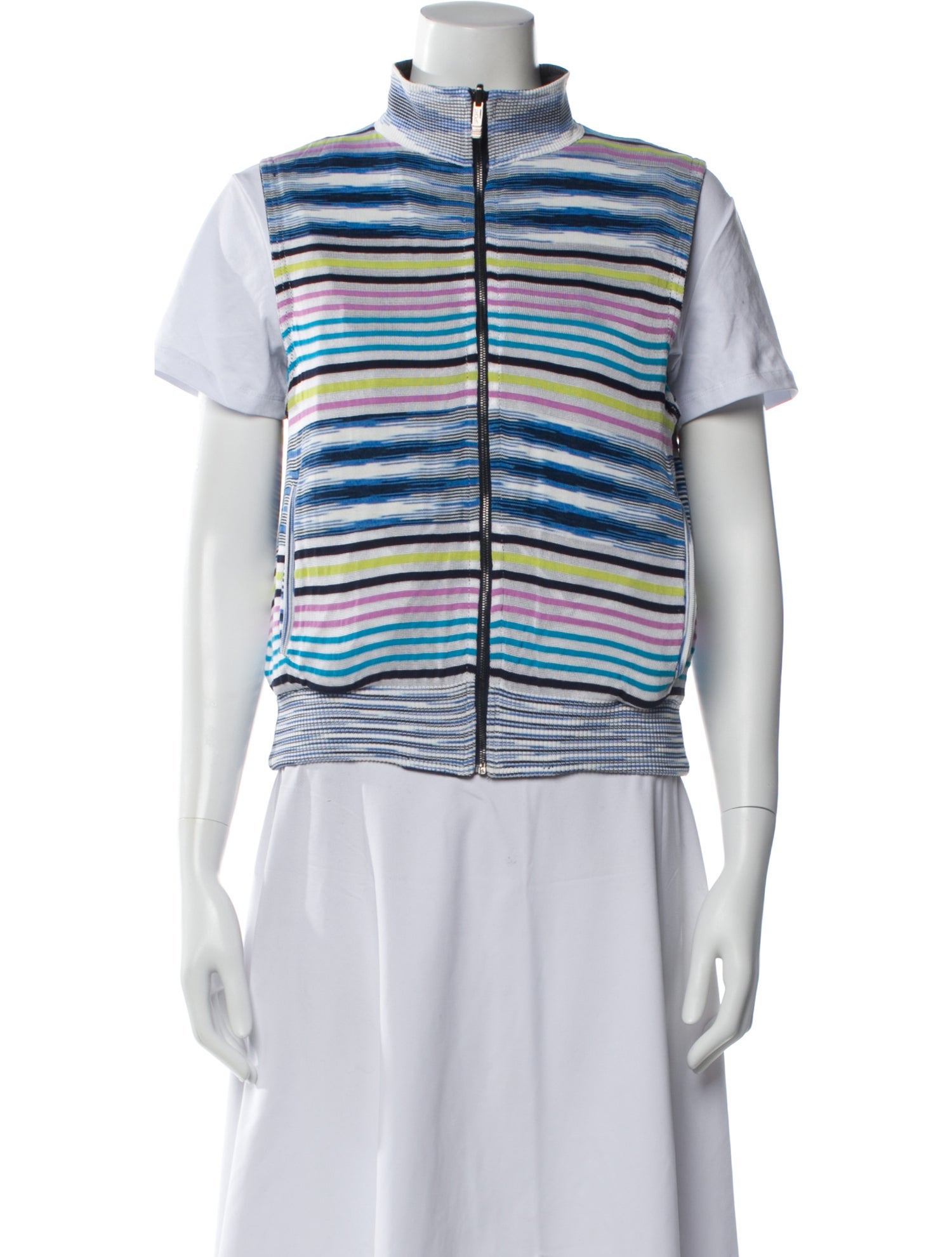 Missoni Sport Vintage Striped Vest